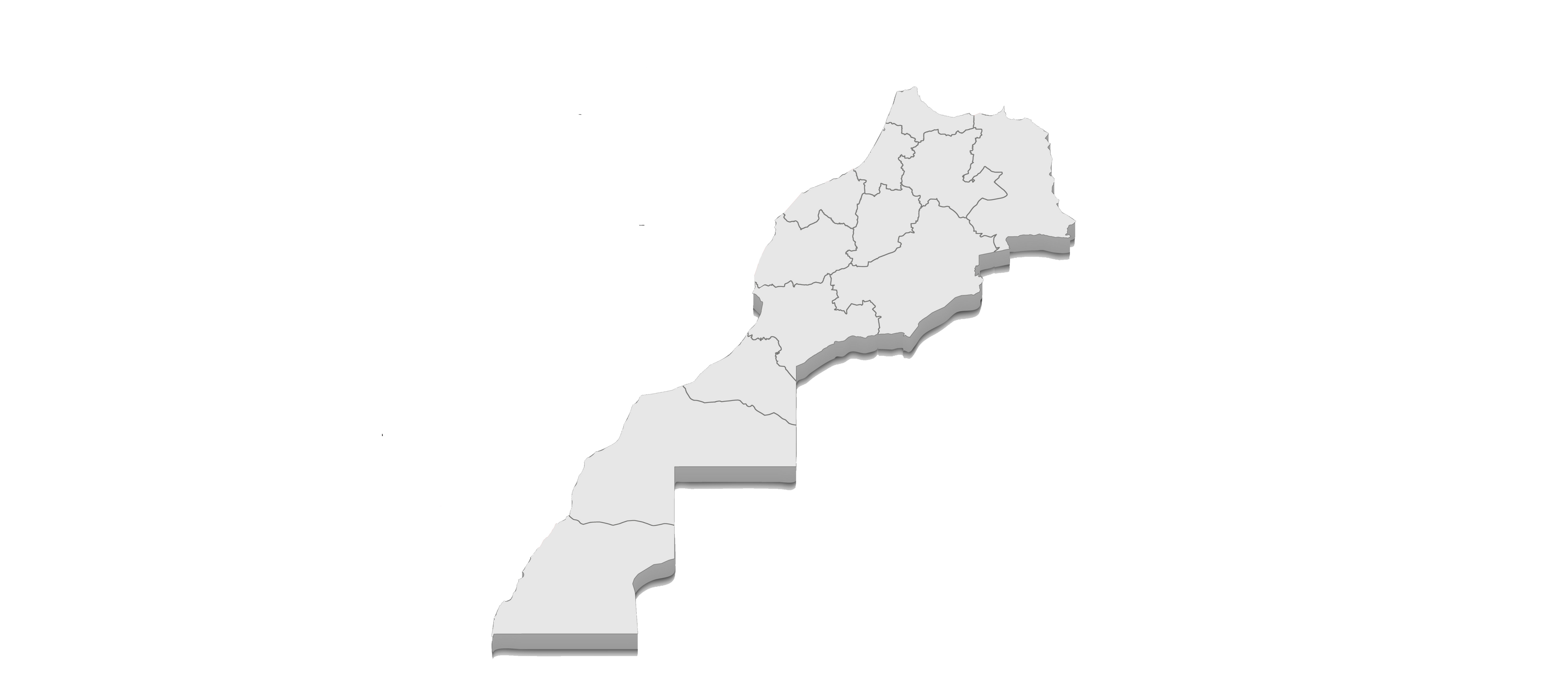 Carte du Maroc